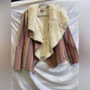 Roxy Sherpa lined jacket